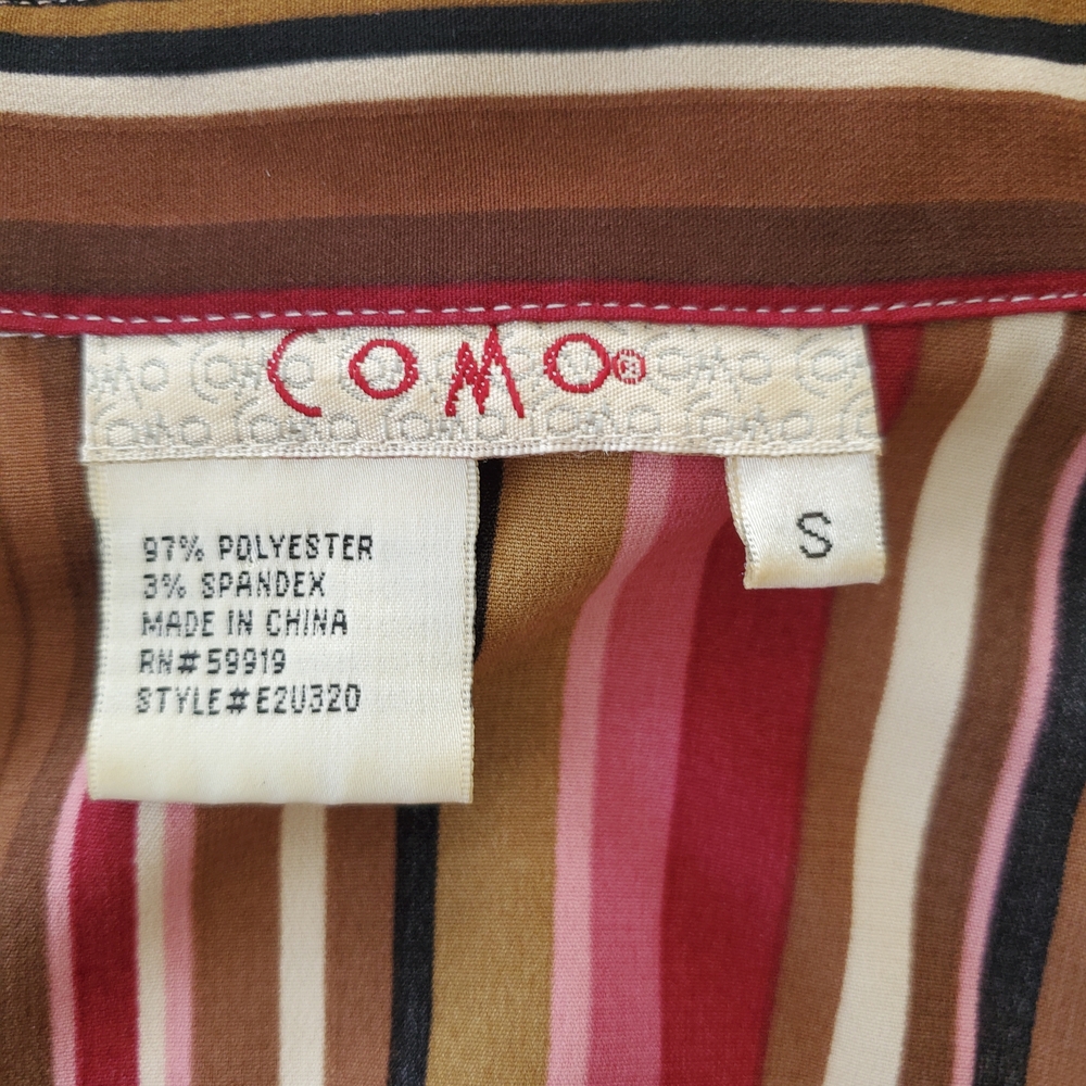 Striped Button-Up Shirt - Picture 3 of 3